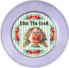 ROUND Digital Graphic Design - KISS THE COOK - Wedding Gift KITCHEN DECOR Sublimation Decoupage PNG SVG PDF JPEG Country Farmhouse Home Decor Gift Crafters Delight - JAMsCraftCloset