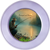 ROUND Digital Graphic Design FISHERMEN - TRANQUIL AND SERENE MAN FISHING Decor Lake Scene With Animals First Home Sublimation Decoupage PNG SVG Country Farmhouse Home Decor Wall Art Shelf Sitter Gift Crafters Delight - JAMsCraftCloset