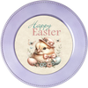 ROUND DIGITAL Graphic Design CHICK WITH HAT AND BUTTERFLIES - HAPPY EASTER Sublimation PNG SVG Country Farmhouse Home Decor Sign Shelf Sitter Wall Art Decor Wreath EASTER Design Gift Crafters Delight - JAMsCraftCloset