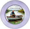 ROUND Digital Graphic Design FISHERMEN - TURN AROUND LOOK AT ME Decor Lake Scene With Animals First Home Sublimation Decoupage PNG SVG Country Farmhouse Home Decor Wall Art Shelf Sitter Gift Crafters Delight - JAMsCraftCloset