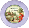 ROUND Digital Graphic Design A LITTLE BIT OF HEAVEN Farm Chickens Wedding Gift First Home Sublimation Decoupage PNG SVG Country Farmhouse Home Kitchen Decor Wall Art Shelf Sitter Gift Crafters Delight - JAMsCraftCloset