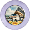 ROUND Digital Graphic Design WHITE TRUCK - WORK HORSE First Home Sublimation PNG SVG Country Farmhouse Home Decor Positive Saying Wall Art Decor Gift Crafters Delight - JAMsCraftCloset