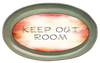 OVAL SHAPED Digital Graphic Design KEEP OUT ROOM Sublimation PNG SVG Lake House Sign Farmhouse Country Home Cabin DOOR ART Decor Wreath Design Gift Crafters Delight - JAMsCraftCloset