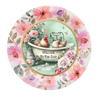 ROUND Digital Graphic Design WELCOME TO THE COOP 2 Rooster Floral Wedding Gift First Home Sublimation Decoupage PNG SVG Country Farmhouse Home Kitchen Decor Wall Art Shelf Sitter Gift Crafters Delight - JAMsCraftCloset