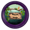 ROUND Digital Graphic Design WELCOME TO THE JUNGLE Wedding Gift First Home Sublimation Decoupage PNG SVG Country Farmhouse Home Decor Wall Art Shelf Sitter Gift Crafters Delight - JAMsCraftCloset