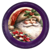 ROUND Digital Graphic Design &nbsp;SANTA FACE HOLLY POINSETTIAS - CHRISTMAS DESIGN PNG-JPEG-PDF-SVG-Decoupage-Sublimation Design Graphic Country Farmhouse Home Decor HOLIDAY Decor Gift Crafters Delight - JAMsCraftCloset