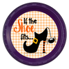 ROUND DIGITAL Graphic Design IF THE SHOE FITS Halloween Sublimation PNG SVG Country Farmhouse Home Decor Sign Shelf Sitter Wall Art Decor Wreath Design Gift Crafters Delight - JAMsCraftCloset
