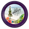ROUND Digital Graphic Design SANTA - The Most Wonderful Time of the Year - CHRISTMAS DESIGN PNG-JPEG-PDF-SVG-Decoupage-Sublimation Design Graphic Country Farmhouse Home Decor HOLIDAY Decor Gift Crafters Delight - JAMsCraftCloset