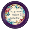 ROUND Digital Graphic Design YOU GIVE ME ENDLESS BUTTERFLIES Wedding Gift First Home Sublimation PNG SVG Country Farmhouse Home Decor Wall Art Gift Crafters Delight - JAMsCraftCloset