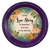 ROUND Digital Graphic Design EVERY LOVE STORY IS BEAUTIFUL Wedding Gift First Home Sublimation PNG SVG Country Farmhouse Home Decor Wall Art Gift Crafters Delight - JAMsCraftCloset