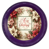 ROUND Digital Graphic Design MERRY CHRISTMAS POINSETTIAS - CHRISTMAS DESIGN PNG-JPEG-PDF-SVG-Decoupage-Sublimation Design Graphic Country Farmhouse Home Decor HOLIDAY Decor Gift Crafters Delight - JAMsCraftCloset