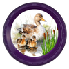 ROUND Digital Graphic Design MAMA DUCK AND BABBIES Decor Lake Scene With Animals First Home Sublimation Decoupage PNG SVG Country Farmhouse Home Decor Wall Art Shelf Sitter Gift Crafters Delight - JAMsCraftCloset