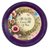 ROUND Digital Graphic Design ALL OF ME LOVES ALL OF YOU Wedding Gift First Home Sublimation Decoupage PNG SVG Country Farmhouse Home Decor Wall Art Shelf Sitter Gift Crafters Delight - JAMsCraftCloset