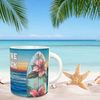 MUG Coffee Full Wrap Sublimation Funny Digital Graphic Design Download LOVE YOU TO THE BEACH AND BACK SVG-PNG Crafters Delight - JAMsCraftCloset