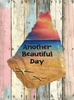 Antique West Virginia Roof Decoupaged ANOTHER BEAUTIFUL DAY Beach Theme Handmade Wall Art Unique Beach Lake House Gift - JAMsCraftCloset