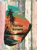 Antique West Virginia Roof Decoupaged FLORIDA SUNSETS Beach Theme Handmade Wall Art Unique Beach Lake House Gift - JAMsCraftCloset