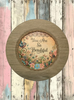 Plastic Light Brown Wood Grain CHARGER PLATE Farmhouse Country Wall Art YOU ARE SO BEAUTIFUL Handmade Valentine's Day Gift Idea - JAMsCraftCloset