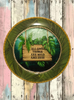 PLATE CHARGER JUNGLE DESIGN PLASTIC ROUND DECOUPAGED Upcycled Repurposed Wall Art or Shelf Sitter ALL GOOD THINGS ARE WILD AND FREE Decor Kitchen Decor Home Decor Wall Art Gift WEDDING - JAMsCraftCloset
