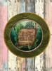 PLATE CHARGER JUNGLE DESIGN PLASTIC ROUND DECOUPAGED Upcycled Repurposed Wall Art or Shelf Sitter IT'S A JUNGLE OUT THERE Decor Kitchen Decor Home Decor Wall Art Gift WEDDING - JAMsCraftCloset