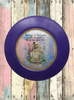 PLATE CHARGER PURPLE PLASTIC ROUND Decoupaged Hand Painted Upcycled Repurposed Wall Art NOTHING SMELLS BETTER THAN THE PERSON YOU LOVE Home Decor Wall Art Gift - JAMsCraftCloset