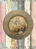 Plastic Light Brown Wood Grain CHARGER PLATE Farmhouse Country Wall Art I'LL STAND BY YOU Handmade Valentine's Day Gift Idea - JAMsCraftCloset