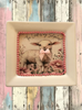 Heavy Ceramic Square Dish Wall Art EASTER Lamb With Bow Home Decor Nursery Decor Handmade Decor Gift Idea &nbsp;- JAMsCraftCloset