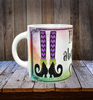 MUG Coffee Full Wrap Sublimation Funny Digital Graphic Design Download IT IS ALL ABOUT THE SHOES SVG-PNG Holiday Halloween Crafters Delight - JAMsCraftCloset