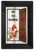 Digital Rectangle Graphic BATHROOM Design SVG-PNG-JPEG Decoupage Sublimation ARE YOU POOPING - RUNNING ROOSTER - Farm Animal Download Crafters Delight - JAMsCraftCloset