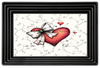 Digital Rectangle Graphic Design VALENTINE - RED HEART WITH BOW - PNG SVG PDF JPEG Farmhouse Country Home VALENTINE'S DAY HOLIDAY Decoupage Sublimation &nbsp;Design Gift Crafters Delight - JAMsCraftCloset