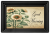 RECTANGLE SHAPED Digital Graphic Design GOOD MORNING Sunflowers - PNG SVG Store or Shop Sign Farmhouse Country Home Cabin Wall Art Decor Gift Crafters Delight HAPPY CRAFTING - JAMsCraftCloset
