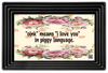 DIGITAL RECTANGLE Graphic Design OINK MEANS I LOVE YOU IN PIGGY LANGUAGE 1 - PNG SVG JPEG PDF Farmhouse Country Cabin ROMANCE Wall Art Home Decor Gift Crafters Delight - JAMsCraftCloset