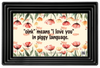 DIGITAL RECTANGLE Graphic Design OINK MEANS I LOVE YOU IN PIGGY LANGUAGE 2 - PNG SVG JPEG PDF Farmhouse Country Cabin ROMANCE Wall Art Home Decor Gift Crafters Delight - JAMsCraftCloset