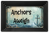 RECTANGLE SHAPED Digital Graphic Design ANCHORS AWEIGH Sublimation PNG SVG Lake House Sign Farmhouse &nbsp;Country Home Cabin BOAT CABIN CRUISER Wall Art Decor Wreath Gift Crafters Delight - JAMsCraftCloset