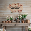 FARM ANIMALS PIG Wooden Hand Painted Handmade Decoupaged Farmhouse Decoration Home Decor Kitchen Decor- JAMsCraftCloset