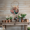 Galvanized Metal TULIP Positive Saying Sign Decoupaged Farmhouse Country Wall Art Home Decor Handmade Gift Idea - JAMsCraftCloset