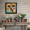 Wood Wall Art Plaque WHAT DO YOU MEAN YOU NEED MORE MILK Funny Cow Square Decoupaged Kitchen Home Decor Gift Idea Positive Saying - JAMsCraftCloset