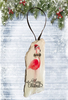 Antique West Virginia Roof Decoupaged Christmas Ornament - Flamingo Merry Christmas - Handmade Holiday Tree Decor Unique Beach Lake House Gift - JAMsCraftCloset