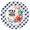 ROUND Digital Graphic Design IT'S A FOREVER THING Wedding Gift First Home Sublimation PNG SVG Country Farmhouse Home Decor Wall Art Gift Crafters Delight - JAMsCraftCloset