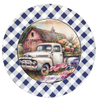 ROUND Digital Graphic Design FARM PERFECT FARM First Home Sublimation PNG SVG Country Farmhouse Home Decor Positive Saying Wall Art Decor Gift Crafters Delight - JAMsCraftCloset