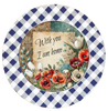 ROUND Digital Graphic Design WITH YOU I AM HOME Wedding Gift First Home Sublimation PNG SVG Country Farmhouse Home Decor Wall Art Gift Crafters Delight - JAMsCraftCloset