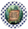 ROUND Digital Graphic Design IT IS A JUNGLE OUT THERE Wedding Gift First Home Sublimation Decoupage PNG SVG Country Farmhouse Home Decor Wall Art Shelf Sitter Gift Crafters Delight - JAMsCraftCloset
