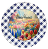 ROUND Digital Graphic Design BLOOMING HAPPINESS - TULIPS Wedding Gift First Home Sublimation PNG SVG Country Farmhouse Home Decor Wall Art Gift Crafters Delight - JAMsCraftCloset