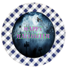 ROUND DIGITAL Graphic Design HAPPY HALLOWEEN Halloween Sublimation Decoupage PNG SVG Country Farmhouse Home Decor Sign Shelf Sitter Wall Art Decor Wreath Design Gift Crafters Delight - JAMsCraftCloset