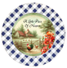 ROUND Digital Graphic Design A LITTLE BIT OF HEAVEN Farm Chickens Wedding Gift First Home Sublimation Decoupage PNG SVG Country Farmhouse Home Kitchen Decor Wall Art Shelf Sitter Gift Crafters Delight - JAMsCraftCloset