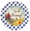 ROUND Digital Graphic Design GOOD MORNING Sublimation PNG SVG Country Farmhouse Coffee Station Sign KITCHEN Bathroom Wall Art Decor Wreath Design Gift Crafters Delight - JAMsCraftCloset