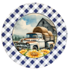 ROUND Digital Graphic Design WHITE TRUCK - WORK HORSE First Home Sublimation PNG SVG Country Farmhouse Home Decor Positive Saying Wall Art Decor Gift Crafters Delight - JAMsCraftCloset