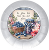 ROUND Digital Graphic Design THE BLUES THAT MAKE YOU FEEL BETTER First Home Sublimation PNG SVG Country Farmhouse Home Decor Positive Saying Wall Art Decor Gift Crafters Delight - JAMsCraftCloset