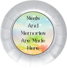 DIGITAL ROUND Graphic Design MEALS AND MEMORIES ARE MADE HERE 1 - Sublimation Decoupage PNG SVG Country Farmhouse Home Decor KITCHEN Sign Shelf Sitter Wall Art Decor Gift Crafters Delight - JAMsCraftCloset