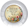 ROUND Digital Graphic Design - A PERFECT MARRIAGE - Wedding Gift HOME DECOR Sublimation Decoupage PNG SVG PDF JPEG Country Farmhouse Wall Art Shelf Sitter Gift Crafters Delight - JAMsCraftCloset