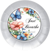 ROUND Digital Graphic Design JUST BREATHE Sublimation PNG SVG Country Farmhouse Sign Bedroom Child's Room Wall Art Decor Wreath Design Love Gift Crafters Delight HAPPY CRAFTING {{ JAMsCraftCloset }}